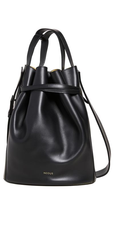 Neous Sigma Bucket Bag In Black