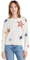 Rails Perci Crewneck Multi-colored Star Sweater In Multi Stars