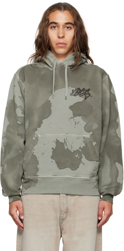 Eytys Gray Lewis Hoodie In Stained Green