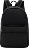 LACOSTE BLACK PETIT PIQUÉ BACKPACK