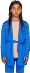 THE ROW KIDS BLUE HUEY CARDIGAN