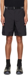 A-COLD-WALL* BLACK NEPHIN STORM SHORTS