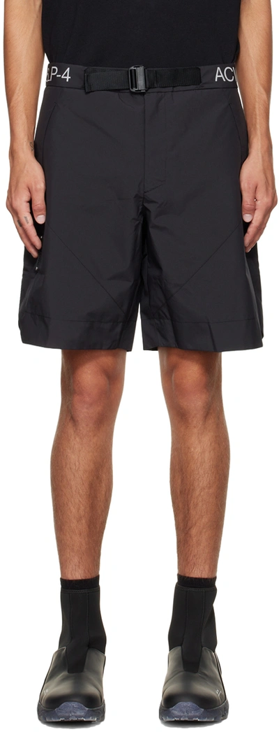 A-cold-wall* Nephin Belted Bermuda Shorts In Schwarz