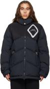 A-COLD-WALL* BLACK PANELED DOWN JACKET