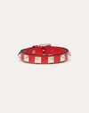 Valentino Garavani Rockstud Bracelet Woman Rouge Pur Uni