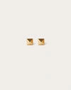 Valentino Garavani Rockstud Metal Earrings Woman Gold Uni In Gold