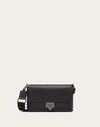 VALENTINO GARAVANI VALENTINO GARAVANI ROCKSTUD GRAINY CALFSKIN CROSSBODY BAG