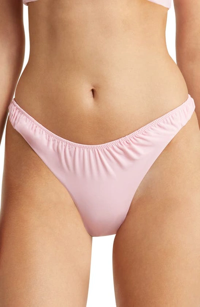 House Of Cb Ruched Bikini Bottoms In Blossom