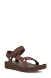 Teva Women's Midform Universal Sandal In Rainforest Brown In Multi