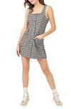 FREE PEOPLE MAXX TWEED MINIDRESS