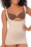 Shapermint Open Bust Shaper Camisole In Beige