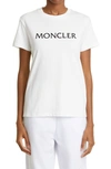 MONCLER EMBROIDERED STRIKE OUT LOGO COTTON JOGGERS