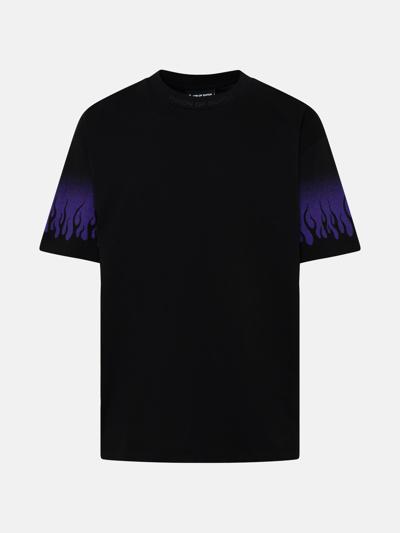 Vision Of Super Black Cotton T-shirt