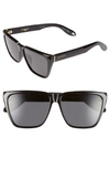 GIVENCHY 58MM FLAT TOP SUNGLASSES,GV7002S