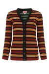 Kenzo Boke Flower Striped Cardigan