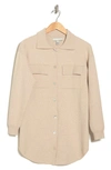 By Design Claudine Long Sleeve Button-up Shirt In Oatmeal