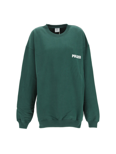 Vetements Sweaters & Knitwear In Police Green