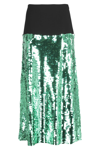 Erika Cavallini Sequinned A-line Skirt In Prato