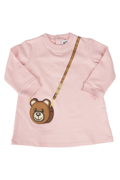 Moschino Babies' Dress In Rosa