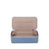 Smythson Jewellery Case In Mara In Nile Blue