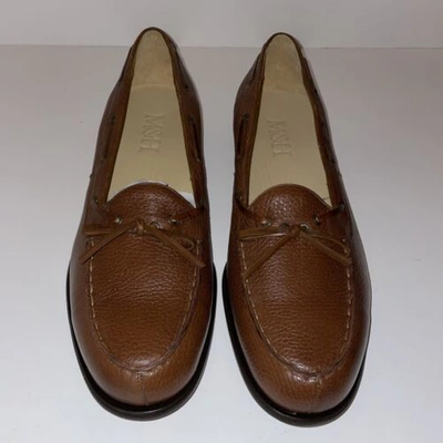 Pre-owned Maus & Hoffman Slip On Loafer Size 13 In Brown