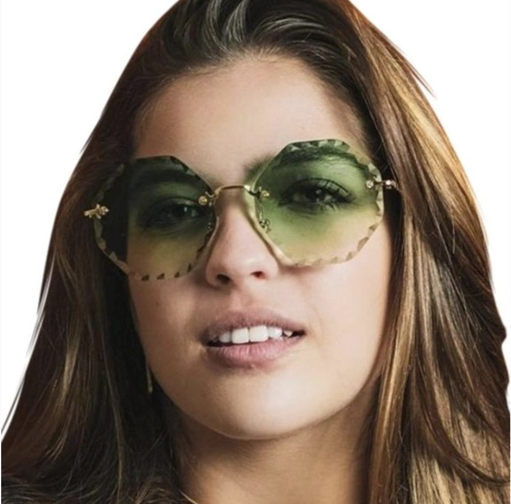 Chloe Rosie Rimless Sunglasses Chloé Rosie 60mm Scalloped Rimless Sunglasses | Nordstromrack main image 3