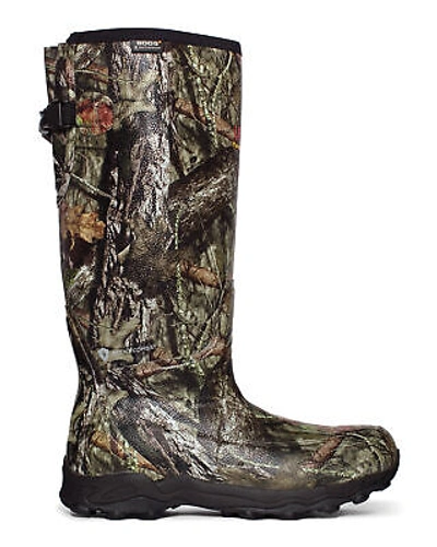 Pre-owned Bogs Mens Mossy Oak Rubber/nylon Blaze Ii 1000g Wp Hunting Boots