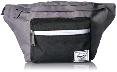 Herschel Seventeen Waist Pack In Grey/black
