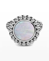 Lagos Sterling Silver Maya Mother Of Pearl Ring