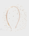 Eugenia Kim Halsey Headband In Blush