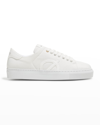 Loci Nine Recycled Low-top Court Sneakers In Naturalwhitewhite