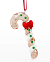 SWAROVSKI HOLIDAY CHEERS GINGERBREAD CANDY CANE ORNAMENT