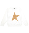 GOLDEN GOOSE PRINTED COTTON-BLEND JERSEY SWEATER