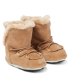 MOON BOOT CRIB SUEDE SNOW BOOTS