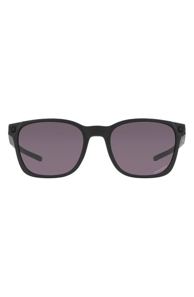 Oakley Oakely Prizm™ 55mm Sunglasses In Matte Black/ Prizm Grey