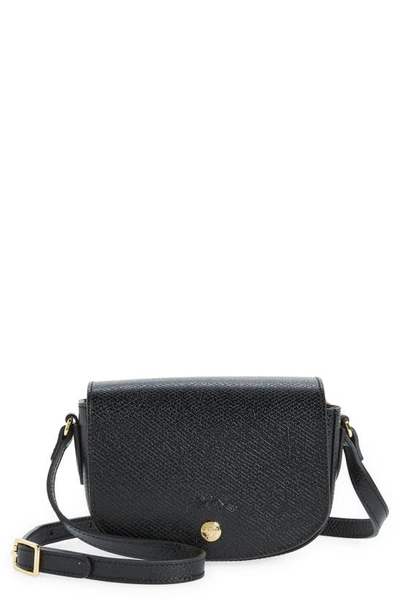 Longchamp Épure Small Leather Crossbody Bag In Black