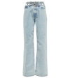 Y/PROJECT Y BELT WIDE-LEG JEANS