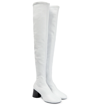 KHAITE ADMIRAL LEATHER OVER-THE-KNEE BOOTS