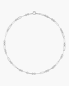 Spinelli Kilcollin Andromeda Petite Sterling Silver Chain Necklace In White Gold