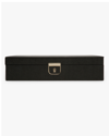 Wolf Palermo Medium Jewelry Box - Black In Black Anthracite