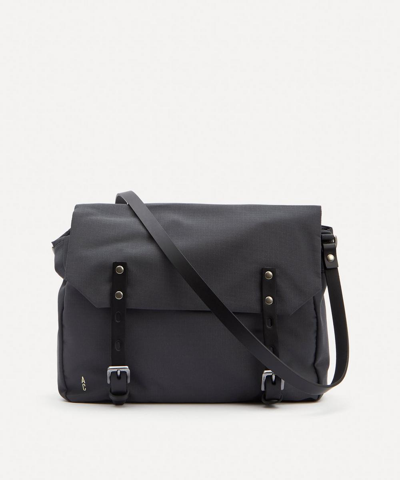 Ally Capellino Jeremy Recycled Ripstop Nylon Satchel In Dark Grey