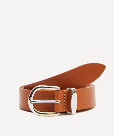Isabel Marant Zadd Leather Belt In Tan