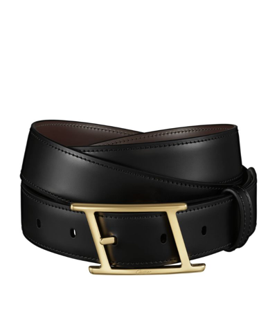 Cartier Harrods Reversible Belt In Black
