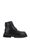 Marsèll Black Quadrarmato Boots In Black
