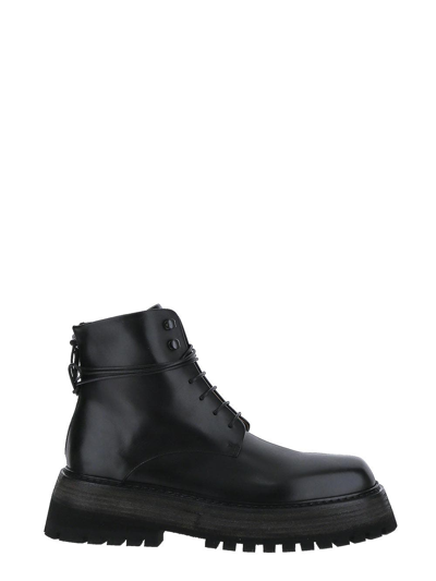 Marsèll Black Quadrarmato Boots