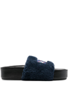 Stella Mccartney Fantasia Mickey Vesta Slides In Blue