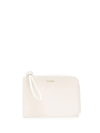 JIL SANDER MEDIUM GIRO LEATHER COIN PURSE