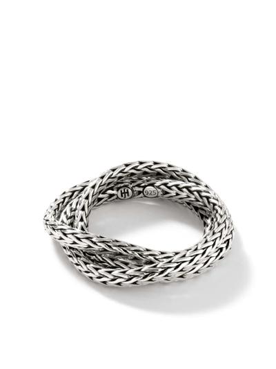 John Hardy 1.8mm Chain Ring In Silver