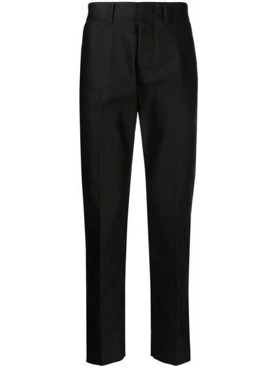 Tom Ford Mid-rise Straight-leg Trousers In K09