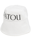 PATOU LOGO-PRINT BUCKET HAT